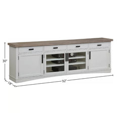 Americana Modern - Cotton 92 In. TV Console