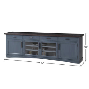 Americana Modern - Denim 92 In. TV Console
