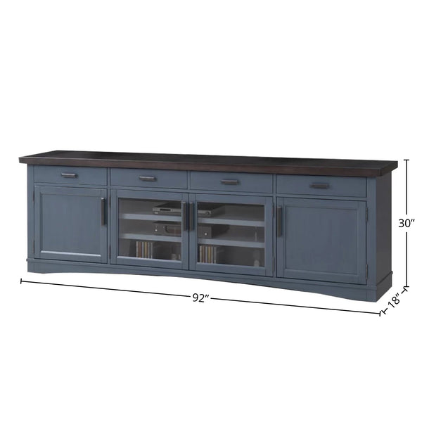 Americana Modern - Denim 92 In. TV Console