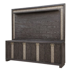 Ascent 90 in. TV Console with Hutch and Back Panel