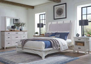 Americana Modern Bedroom Queen Platform Bed