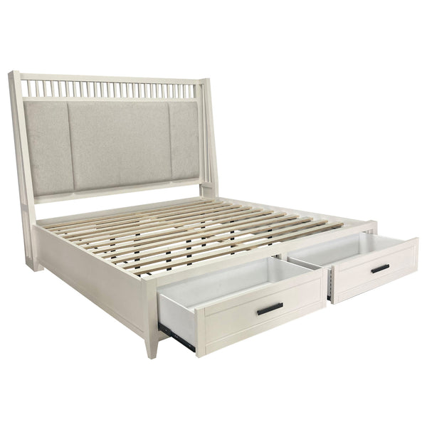 Americana Modern Bedroom King Shelter Bed