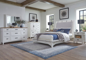 Americana Modern Bedroom 9 Drawer Dresser