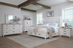 Americana Modern Bedroom 9 Drawer Dresser and Mirror