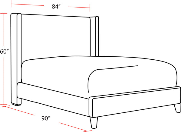 Angel - Himalaya Ivory King Bed