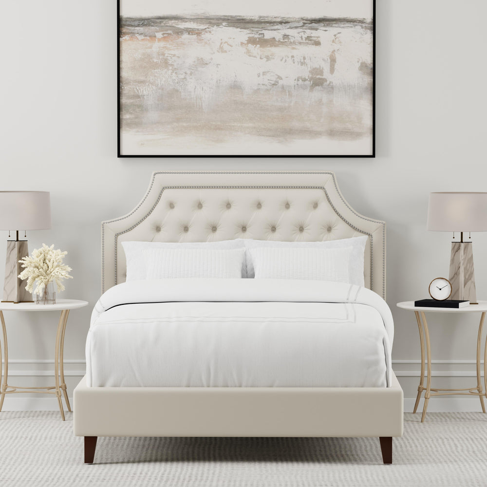 Jasmine - Champagne California King Bed