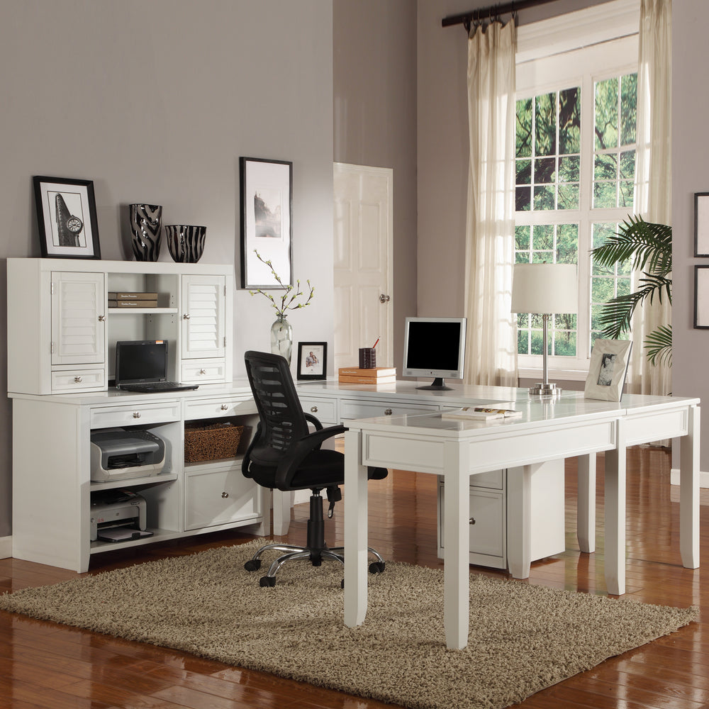Boca Credenza with Hutch