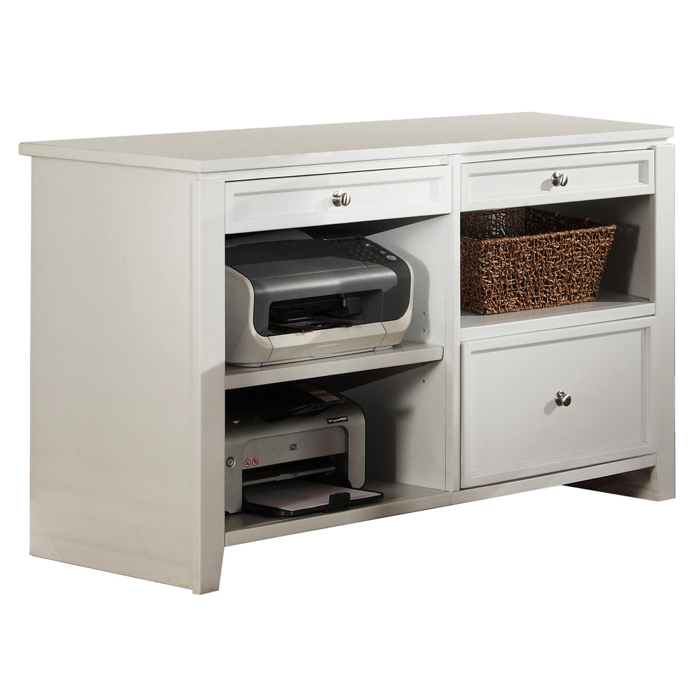 Boca Credenza with Hutch