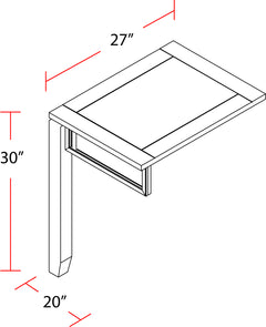 Boca Corner Table