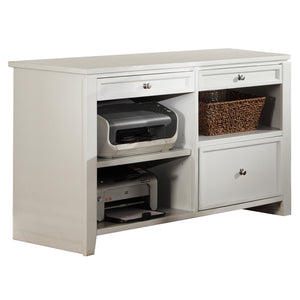 Boca L Shape Desk with Credenza