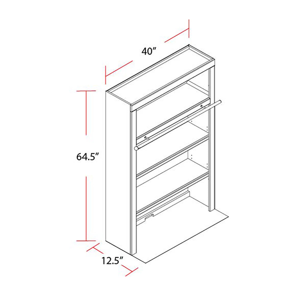 Catalina 40 In. Library Hutch