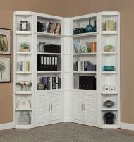 Catalina 5 Piece Corner Library Wall