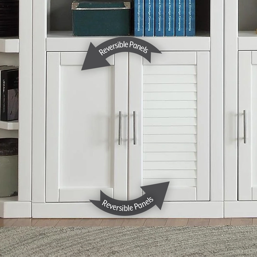 Catalina 6 Piece Library Wall with Ladder