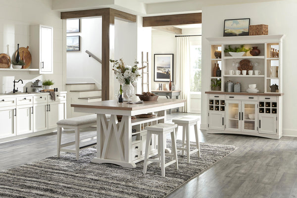 Americana Modern Dining Counter Stool