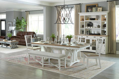 Americana Modern Dining 58 In. Upholstered Bench