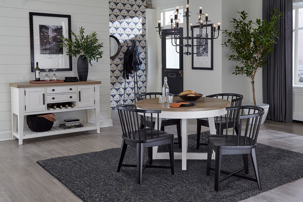 Americana Modern Dining Barrel Dining Chair (2/CTN Sold in pairs)