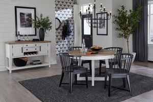 Americana Modern Dining Barrel Dining Chair (2/CTN Sold in pairs)