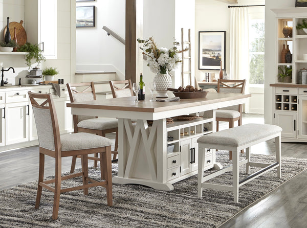 Americana Modern Dining Upholstered Counter Chair (2/CTN Sold in pairs)