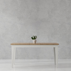 Americana Modern Dining 60 In. Rectangular Extendable Dining Table