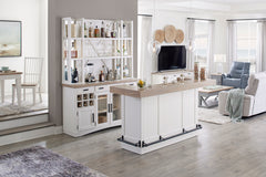 Americana Modern Dining 66 In. X 19 In. Buffet Server with Quartz Insert