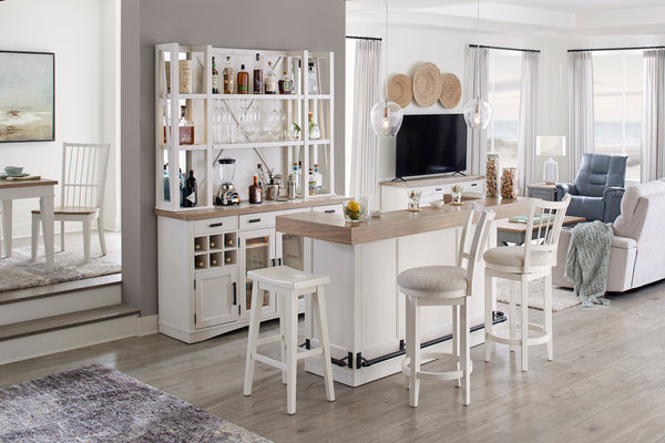 Americana Modern Dining 66 In. X 19 In. Buffet Server with Quartz Insert