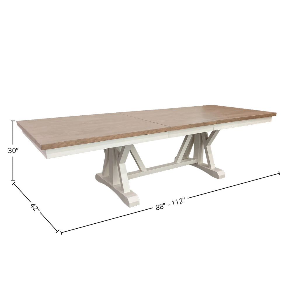 Americana Modern Dining Trestle Dining Table Base