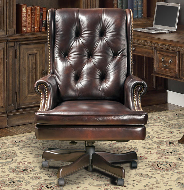 Leather Desk Chair