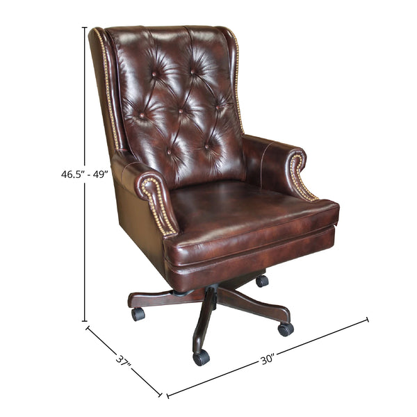 Leather Desk Chair