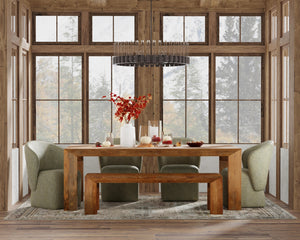 Crossings - Downtown Dining 86 In. Rectangular Dining Table
