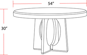Escape - Dining 54 In. Round Dining Table