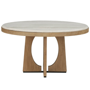 Escape - Dining 54" Round Table with 4 barrel chairs