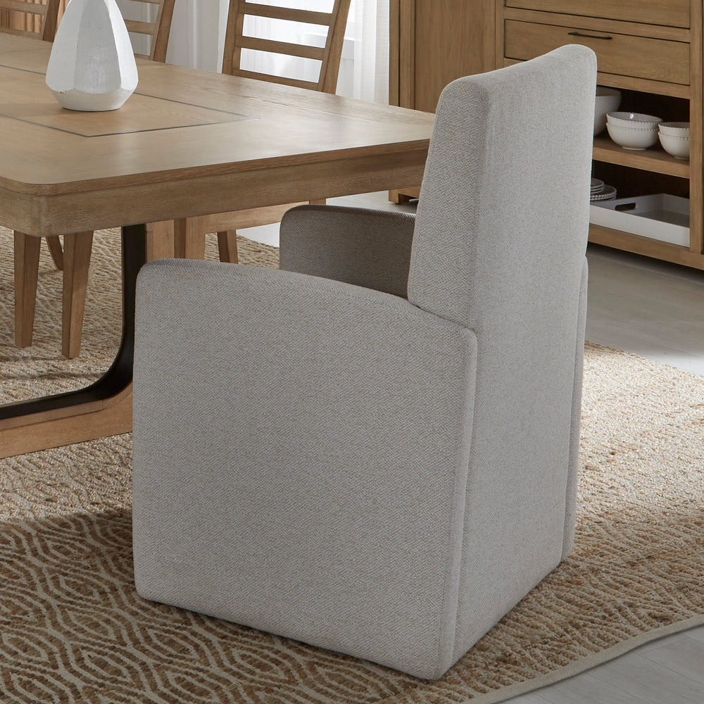 Escape - Dining 54" Round Table with 4 caster chairs