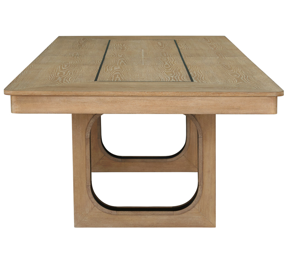 Escape - Dining 84" Rectangular Table with 8 ladderback chairs