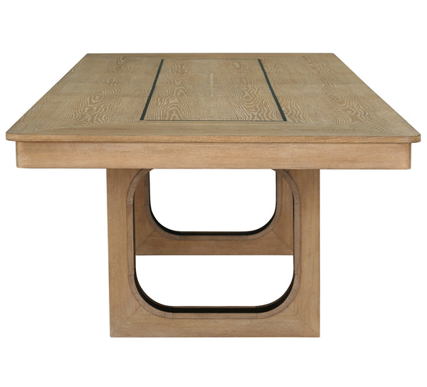 Escape - Dining 84" Rectangular Table with 8 ladderback chairs