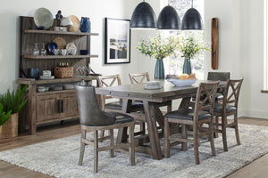 Lodge Dining Swivel Counter Sling Chair (2/CTN Sold in pairs)