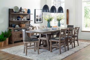 Lodge Dining Counter Height Extendable Dining Table