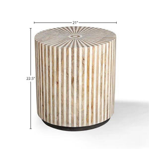Crossings - Downtown Round End Table