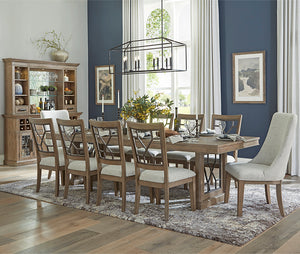Sundance Dining - Sandstone Grid Back Dining Chair (2/CTN Sold in pairs)