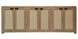 Escape 90 In. Console with Reversible Panel Doors