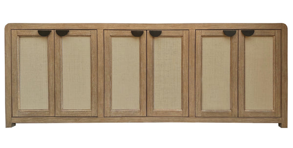 Escape 90 In. Console with Reversible Panel Doors