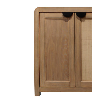 Escape 90 In. Console with Reversible Panel Doors
