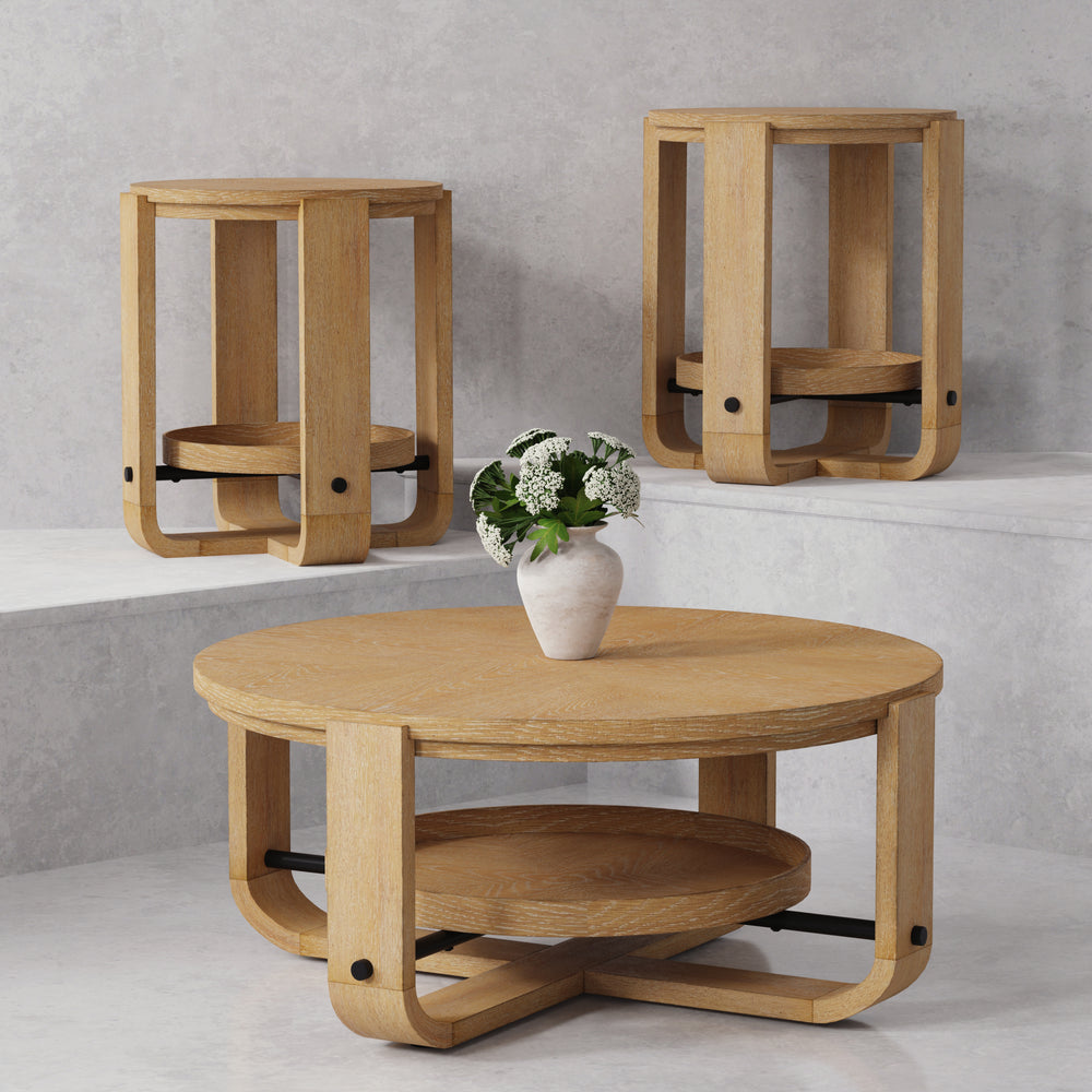 Escape 3 Piece Occasional Table Set