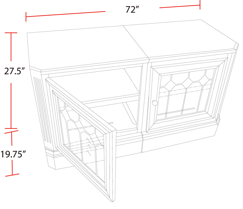 Huntington 48 In. Expandable Console