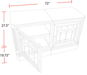 Huntington 48 In. Expandable Console