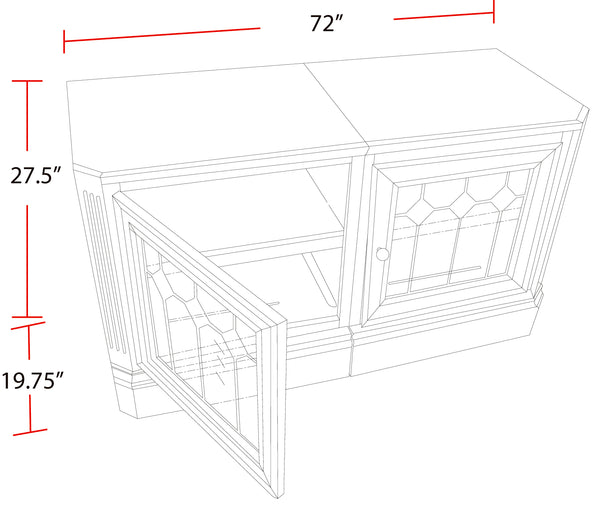Huntington 48 In. Expandable Console