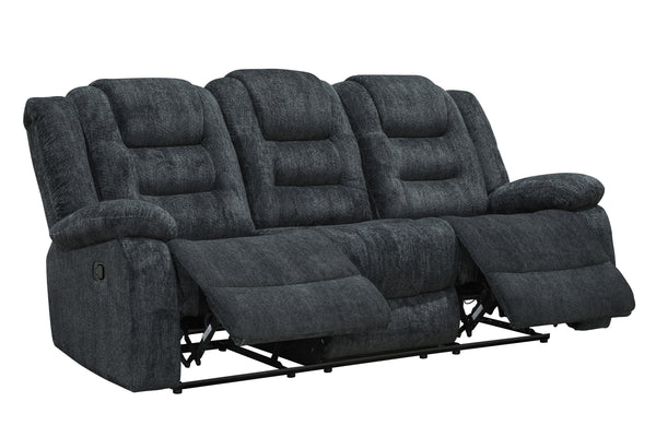 Bolton - Misty Storm Manual Reclining Sofa