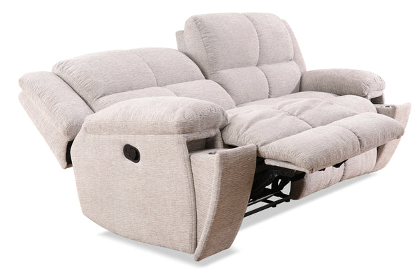 Buster - Opal Taupe Manual Sofa