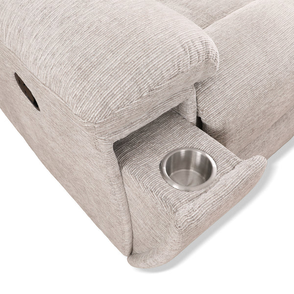 Buster - Opal Taupe Manual Sofa