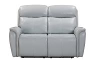 Cascade - Seamist Grey Power Reclining Loveseat
