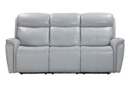 Cascade - Seamist Grey Power Reclining Sofa